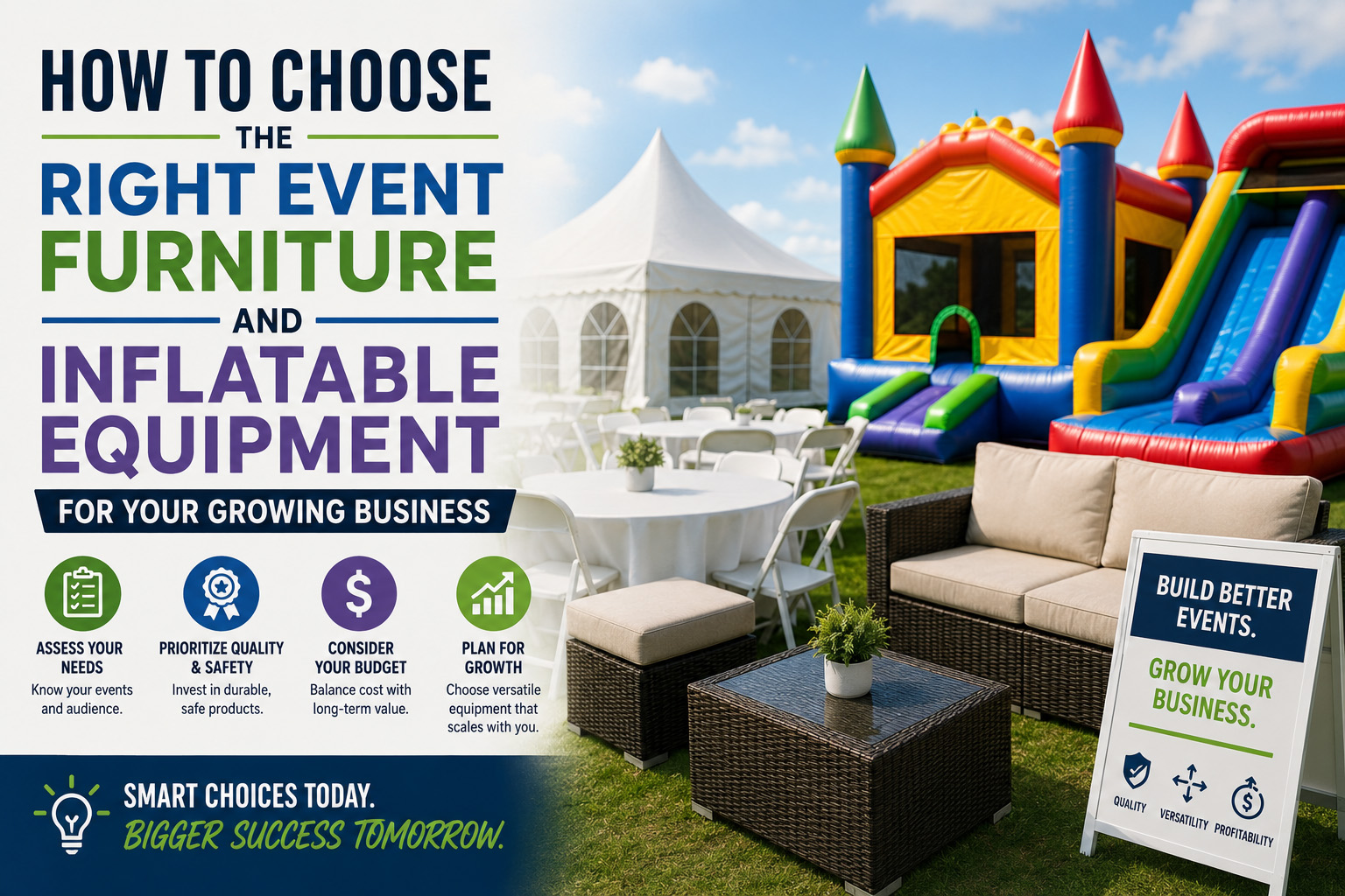 How-to-Choose-the-Right-Event-Furniture-and-Inflatable-Equipment