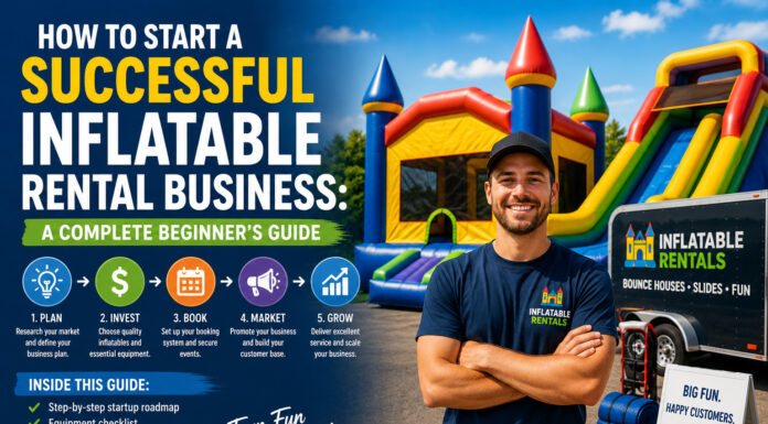 How to Start a Successful Inflatable Rental Business: A Complete Beginner’s Guide