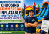 The Ultimate Guide to Choosing Commercial Inflatable Water Slides and Bounce Houses for Your Rental Business